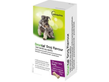 Drontal Dog Flavour 150/144/50 mg a,u,v,