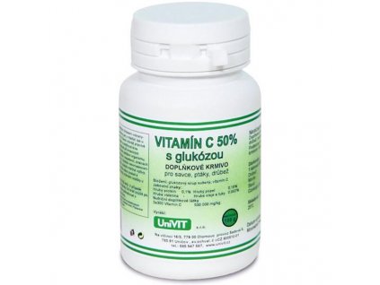 Vitamin C 50 s glukózou plv 100 gm