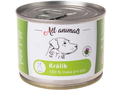 ALL ANIMALS konz. pro psy krůta