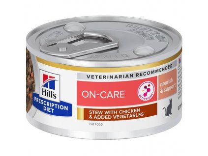 Hill's Prescription Diet Feline ON-care Chicken & Vegetables Stew konzerva 82 g