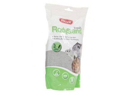 Písek pro hlodavce RodySand Fresh Green tea 2l Zolux