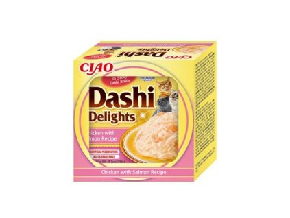 Churu Cat Dashi Delights Chicken with Salmon 70g