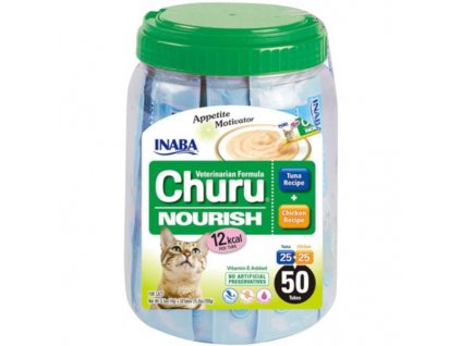 Inaba Churu cat Vet Nourish Tuna & Chicken Varieties 50x14g