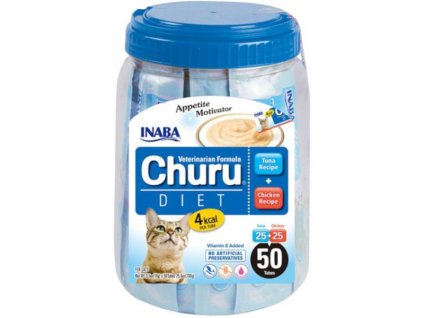 Inaba Churu cat Vet Diet Tuna & Chicken Varieties 50x14g