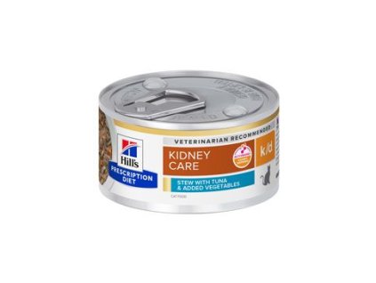 Hill's Fel. PD K/D Kidney Care Tuna&Veg stew Konz. 82g