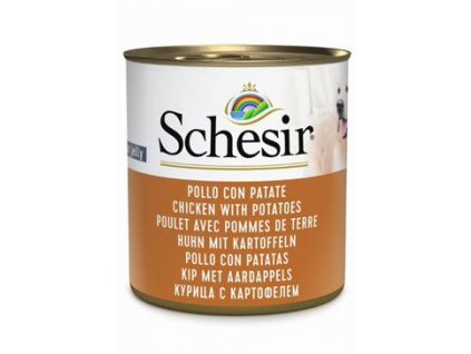 Schesir Dog konz. Adult kuře/brambory 285g