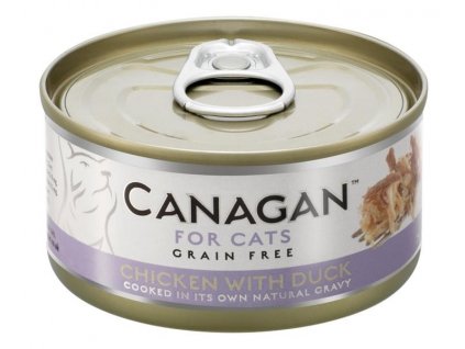 Canagan Cat konz. - Kuře a kachna 75 g