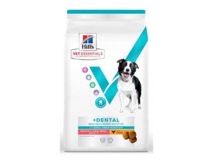 Hill's Can. VE Adult MB Dental Med&Large Chicken 10kg