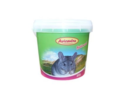 Avicentra písek pro činčily, kyblík 1,5kg
