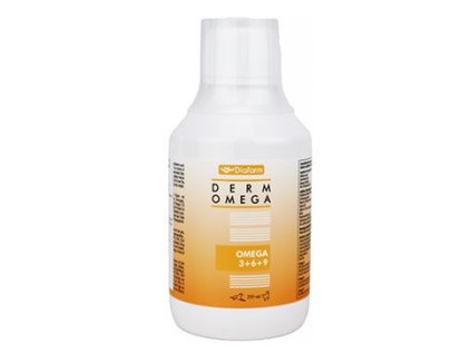 Diafarm Omega 3+6+9 na srst pes/kočka dávkovač 250ml