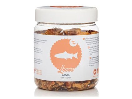 Raw Raw pochoutka mrazem sušený Losos maso 110g