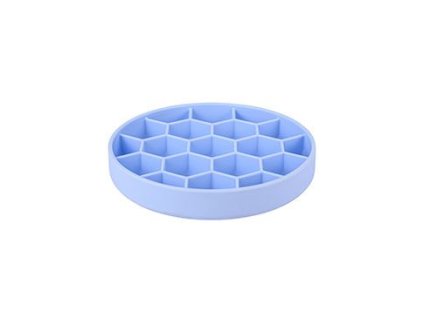 Miska Slow Feeder SILICONE modrá L Zolux