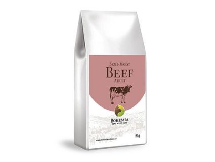 BOHEMIA SEMI MOIST Adult Beef 2kg