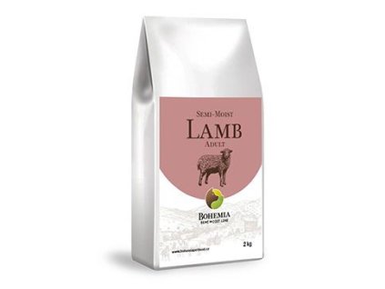 BOHEMIA SEMI MOIST Adult Lamb 2kg