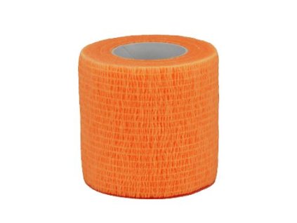 Obinadlo elast. CVET 5cmx4,5m oranžové 1ks