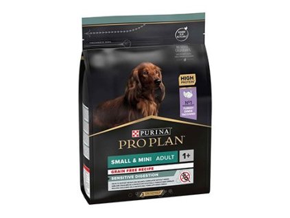 ProPlan Dog Adult Small&Mini GrainFree Turkey 2,5kg