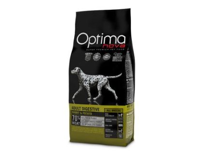 Optima Nova Dog GF Adult Digestive Rabbit&Potato 2kg