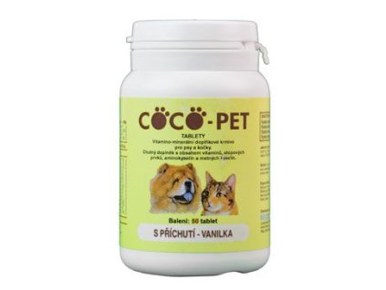 Coco Pet vanilka 50tbl