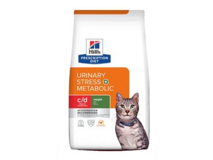 Hill's Fel. PD C/D Urinary Stress+Metabolic 8kg