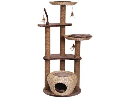 Škrabadlo Estaca - hnědé Nobby 141 cm, průměr 60 cm