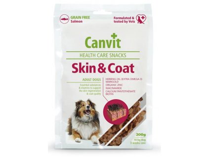 Canvit snack dog Skin & Coat 200g