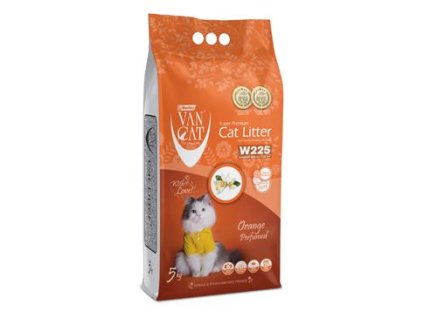 Podestýlka Vancat stelivo bentonit Orange 5kg