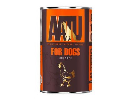 AATU Dog Chicken konzerva 400g