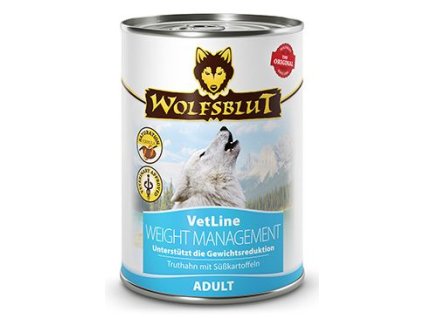 Wolfsblut Dog VetLine Weight Management konz. 395g