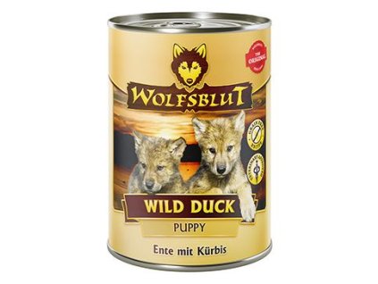 Wolfsblut Dog Puppy Wild Duck konz. 395g