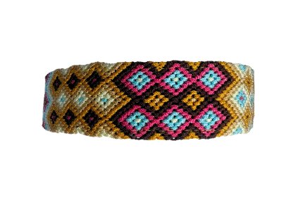 Kožený mexický obojek L