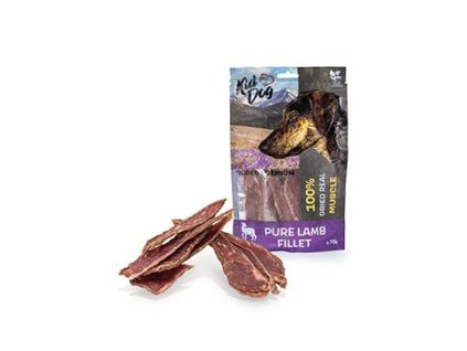 Pochoutka KIDDOG SUPER PREMIUM jehněčí svalovina 70g
