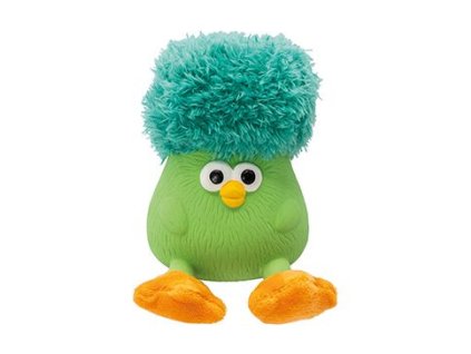 Hračka pes Brokolicový ptáček se zvukem 12cm HipHop