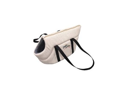 Přepravní taška Boho I. 38x25x25cm šedo-krémová