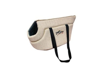 Přepravní taška Boho II. 48x35x30cm šedo-krémová