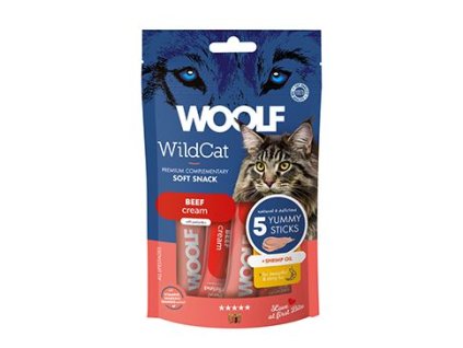 WOOLF WildCat Cream Functional Beef 5x14g