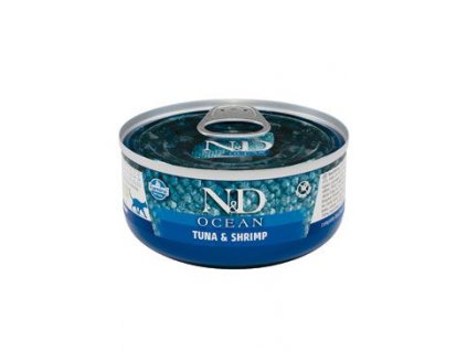 N&D CAT OCEAN Adult Tuna & Shrimp 70g