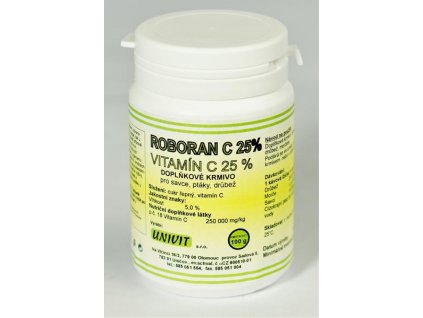 Vitamin C 25 Roboran plv 100 gm