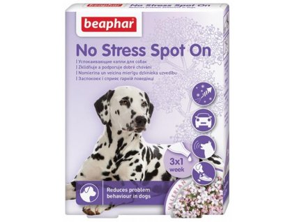 Beaphar No Stress Spot On pro psy sol 3 x 0,7 ml