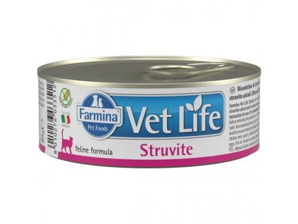 Vet Life Natural Feline konzerva Struvite 80g