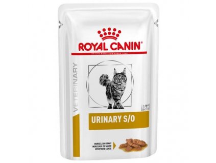 Royal Canin VD Cat kapsička Urinary S/O kousky ve šťávě 12x80g