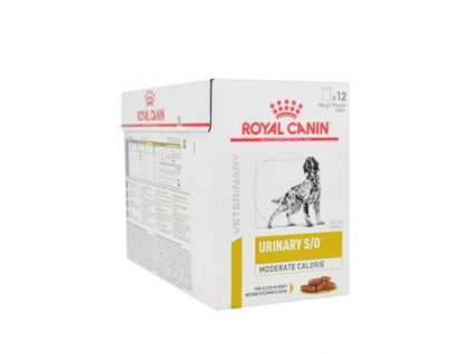 Royal Canin VD Canine Urinary S/O Mod,Calorie 12x100g