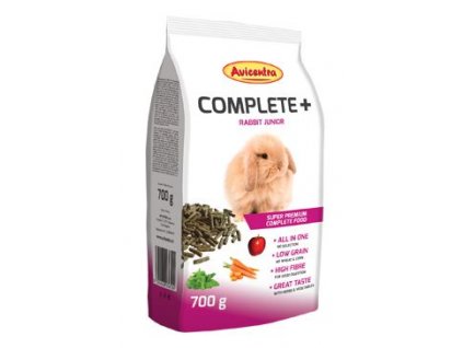 Avicentra Complete+ králík 700g