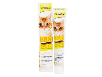 Gimcat Pasta DUO multivitamín+sýr 50g