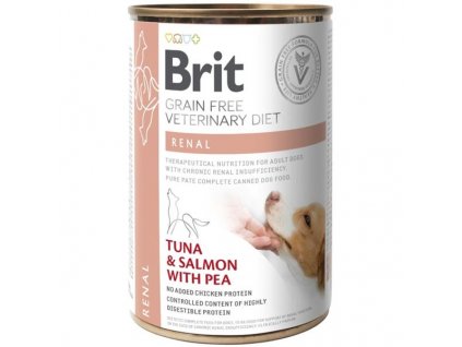 Brit Veterinary Diets Dog konzerva Renal 400g