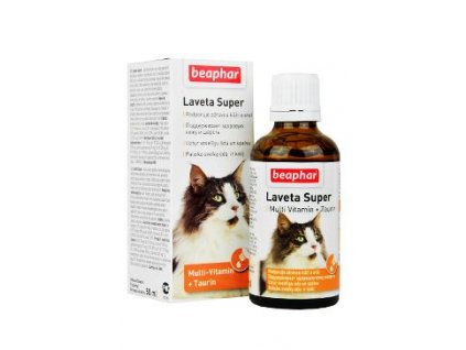 Beaphar Laveta Super vit, vyživující srst kočka 50ml