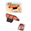 Vesta plavací Dog oranžová