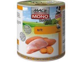 Konz. MACs Dog MONO Sensitive KRŮTA (Distribuce neznámá, Velikost balení 800 g )