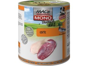 Konz. MACs Dog MONO Sensitive KACHNA (Distribuce neznámá, Velikost balení 800 g )