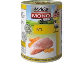 Konz. MACs Cat MONO Sensitive KRŮTA a mrkev (Distribuce neznámá, Velikost balení 400 g )