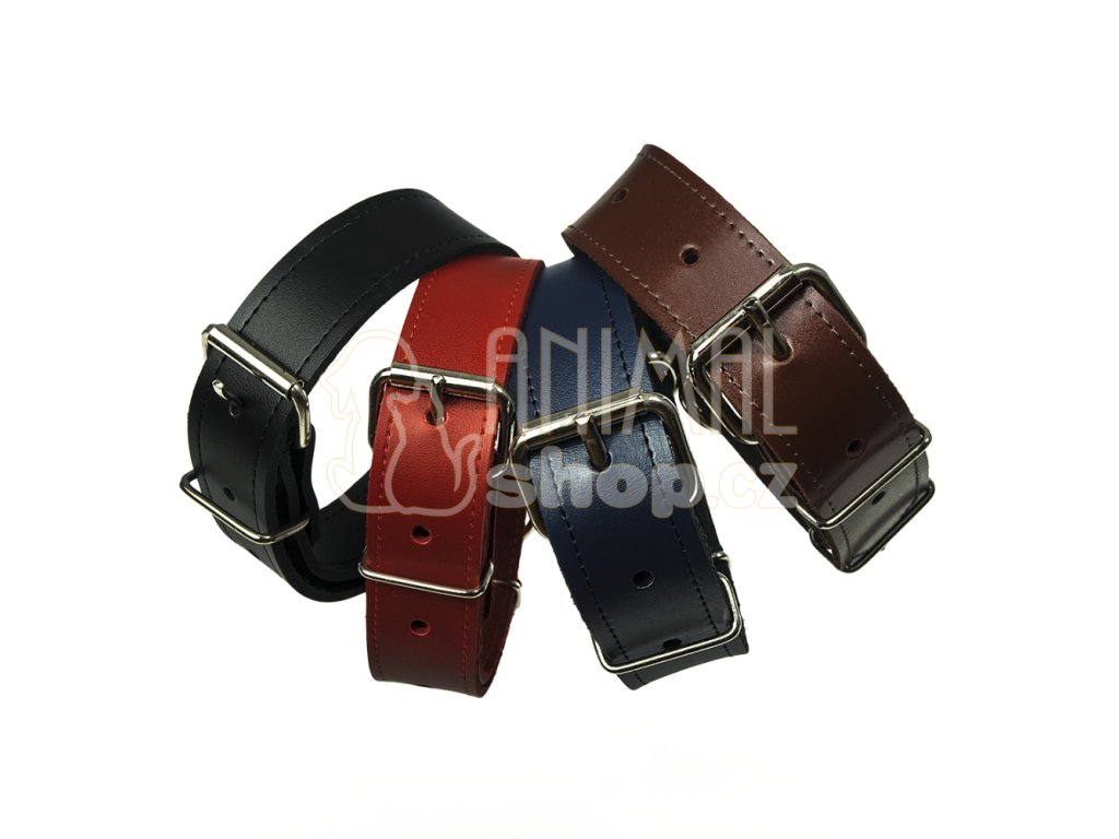 Obojek kožený SIMPLE 55 x 3,0 cm